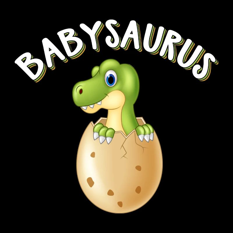 Babysaurus Vater und Kind Dinosaurier Partnerlook