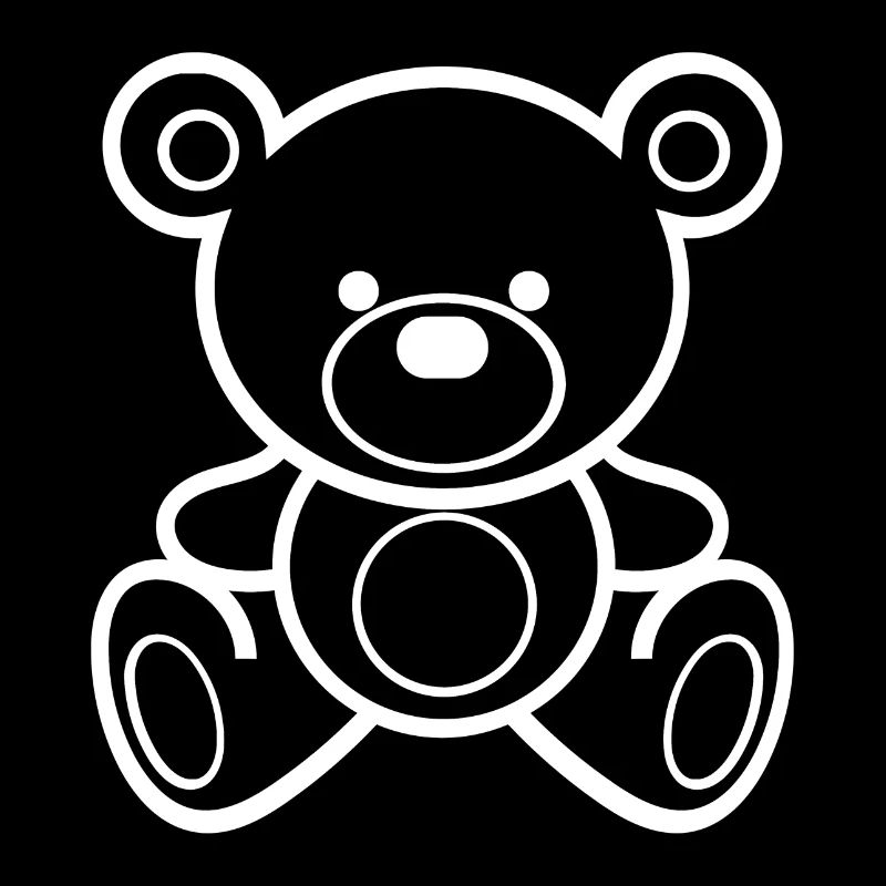 Teddybär weiß