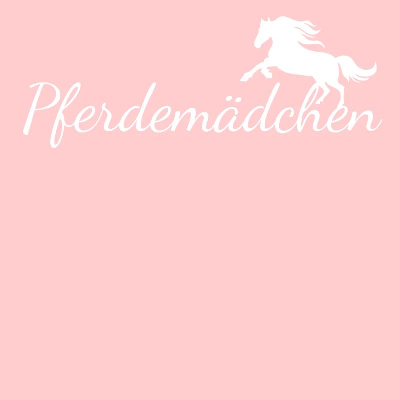 Pferdemädchen Pferd Design
