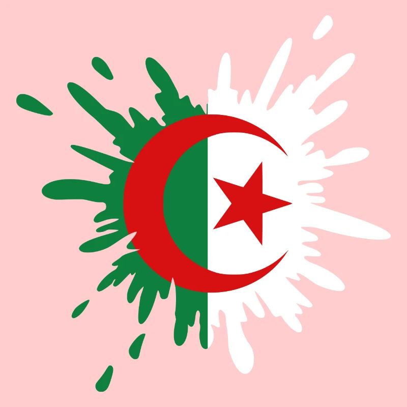 Drapeau Algérien Algérie à l'Algérienne