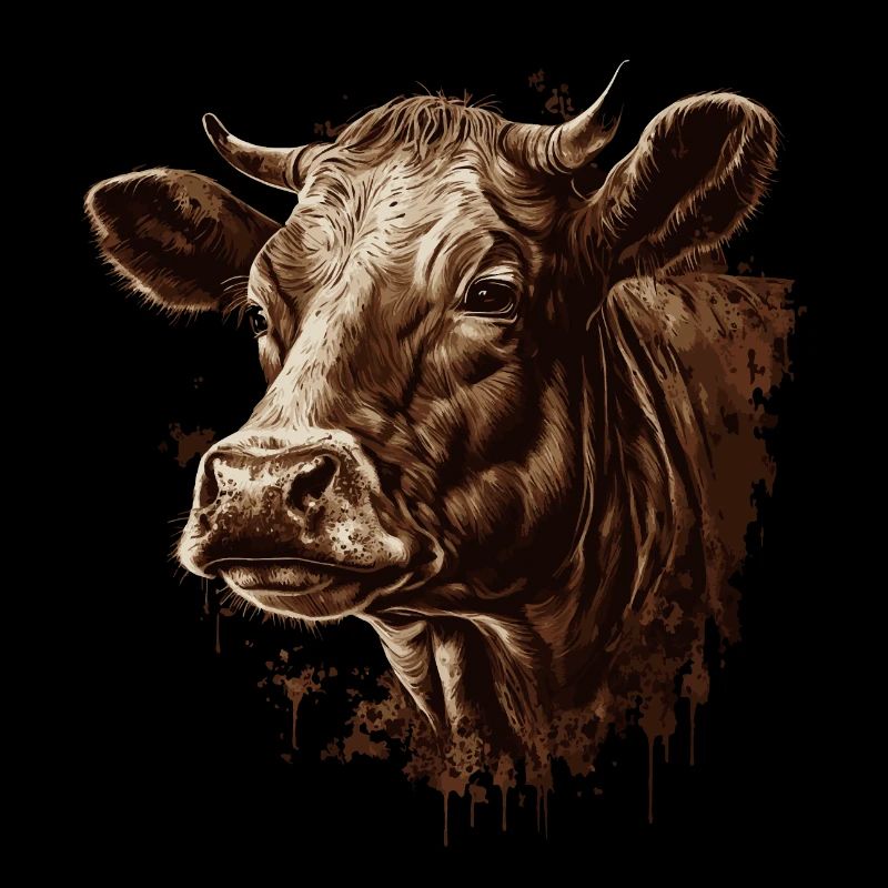 Une vache
