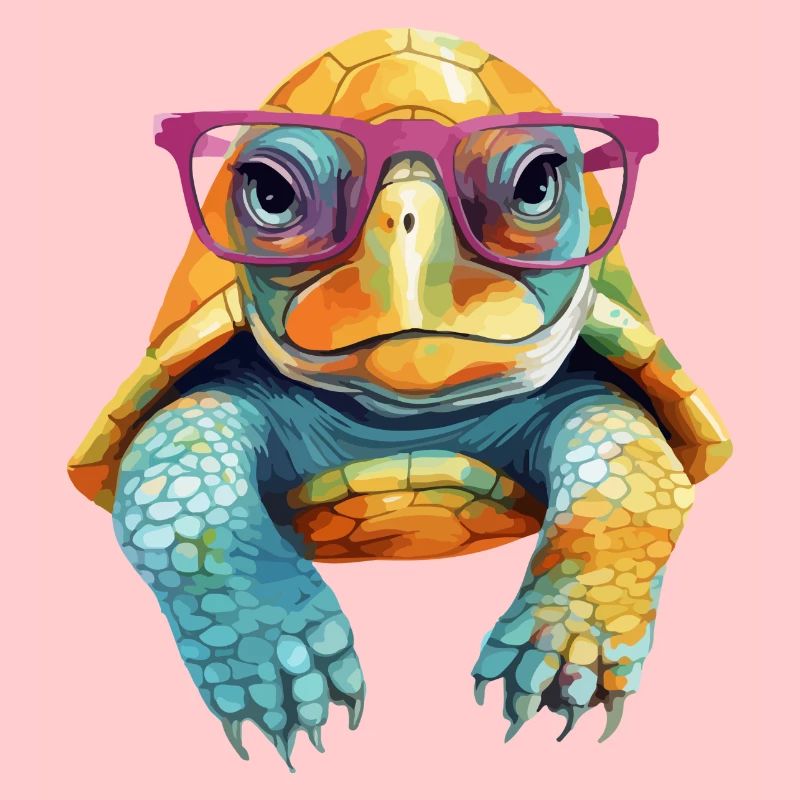 Mino the spectacled turtle