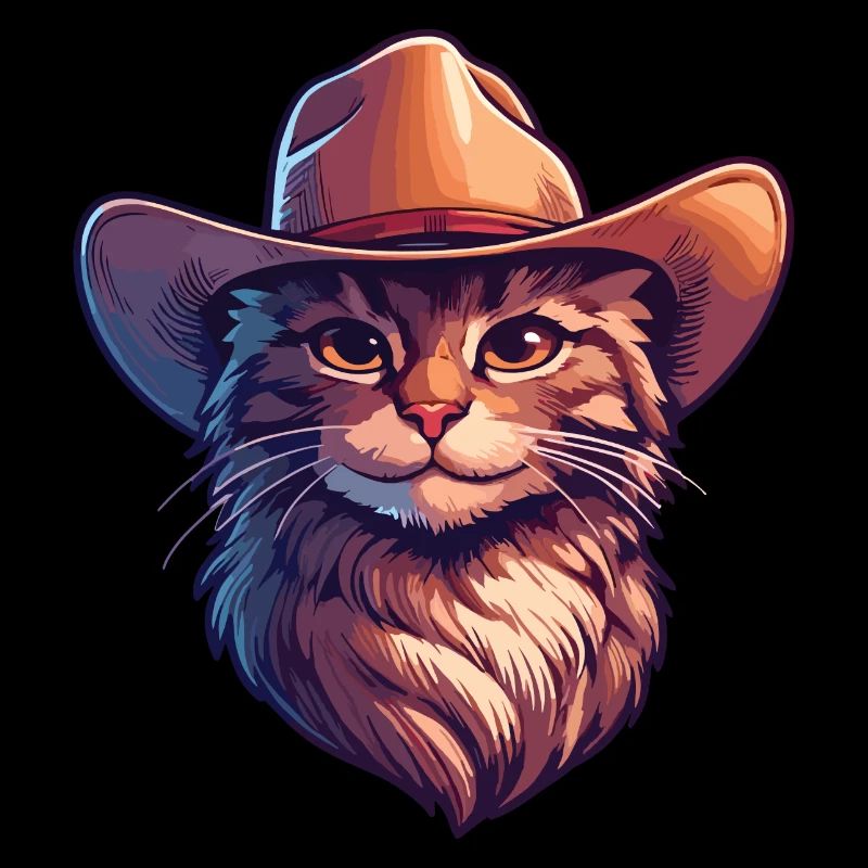 Cowboy-Katze