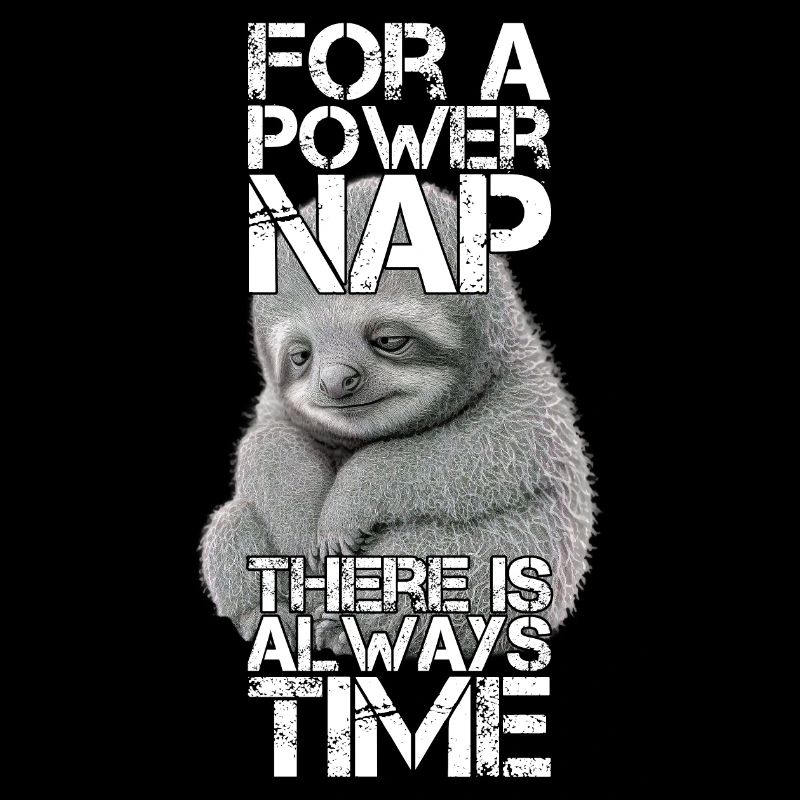 Faultier Power Nap Geschenk