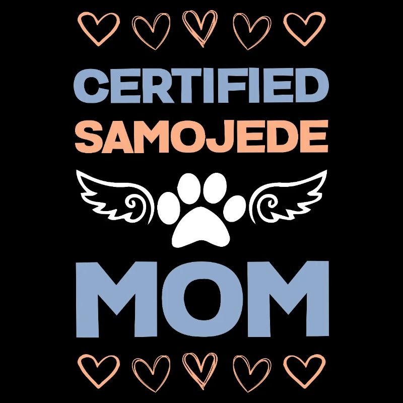 Certified Samoyed Mom Wings
