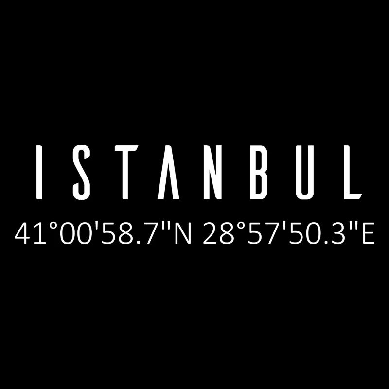Istanbul 34 GPS Coordinates