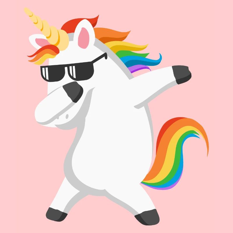 Dabbing Einhorn Dab Unicorn