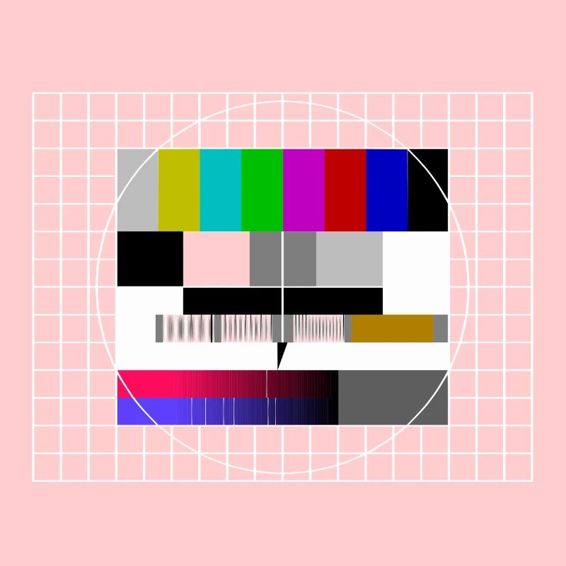 Testbild Retro Vintage
