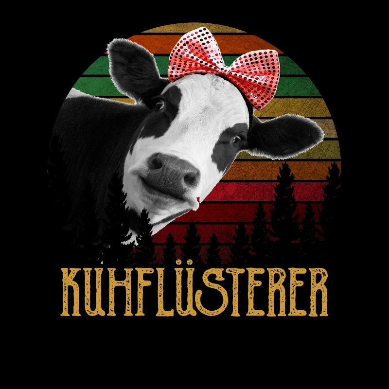 Kuh Tier Kühe Bauernhof Geschenk · Kuhflüsterer