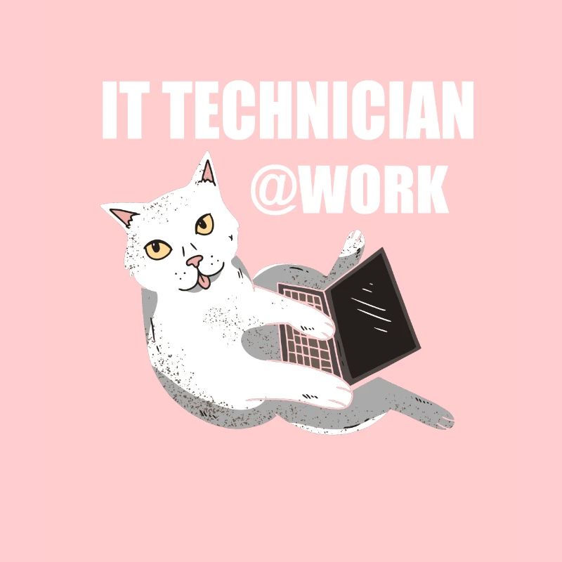 IT Technician Cat Programmer Techie