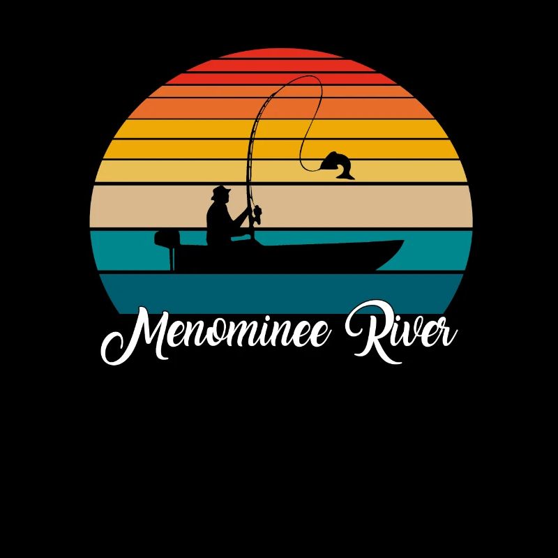 Lieu de pêche de la rivière Menominee