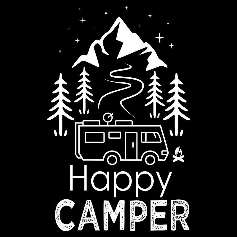 Happy Camper Van Campervan cooles Camper-Geschenk