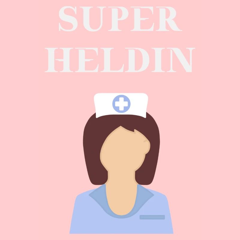 Krankenschwester - Superheldin Geschenkidee