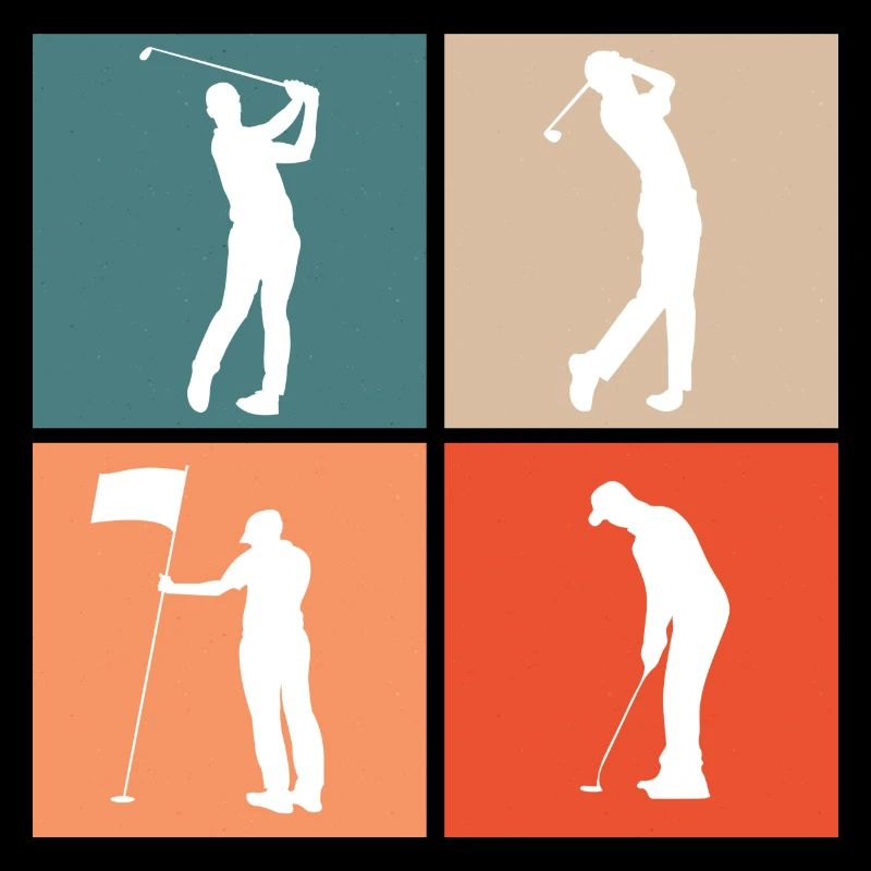 Golf Golfen Golfer