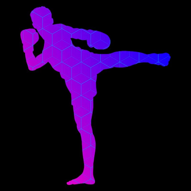 Boxe thaïlandaise féminine Boxeuse thaïlandaise Muay Thai Hommes