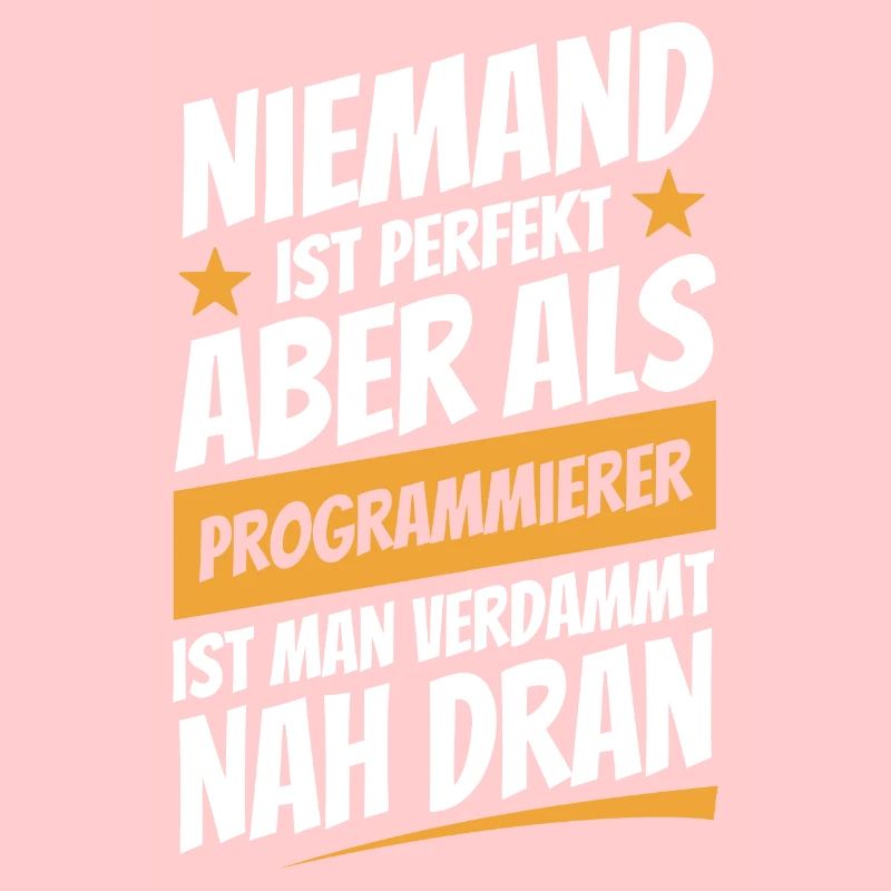 Niemand ist perfekt - Programmierer - Spruch