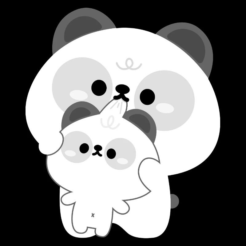 Panda-Paar