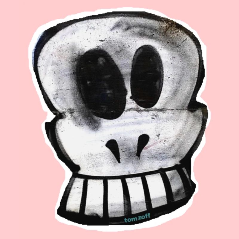 TOMZOFF Schädel Skull