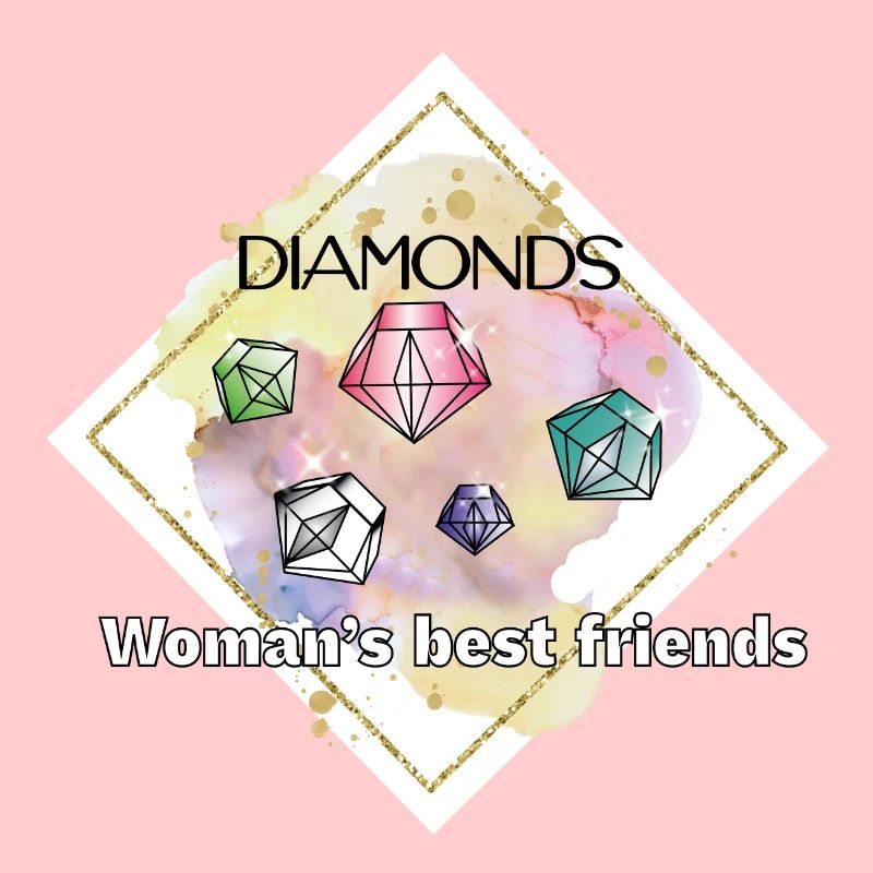 Colored diamond