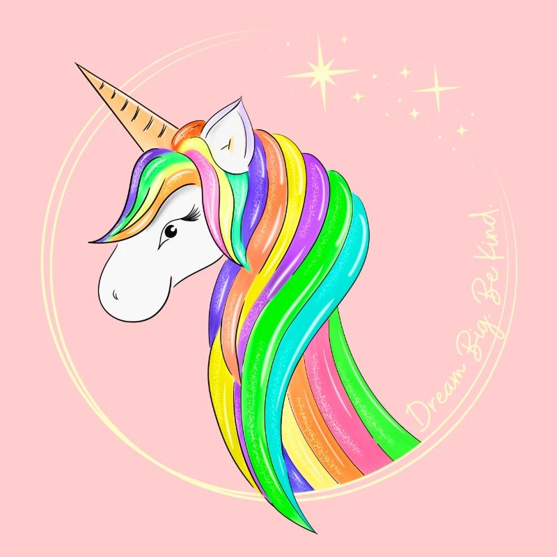 Dream Big. Be Kind. Einhorn