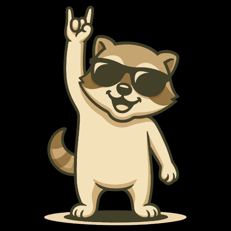Bébé Rock’n’Raccoon