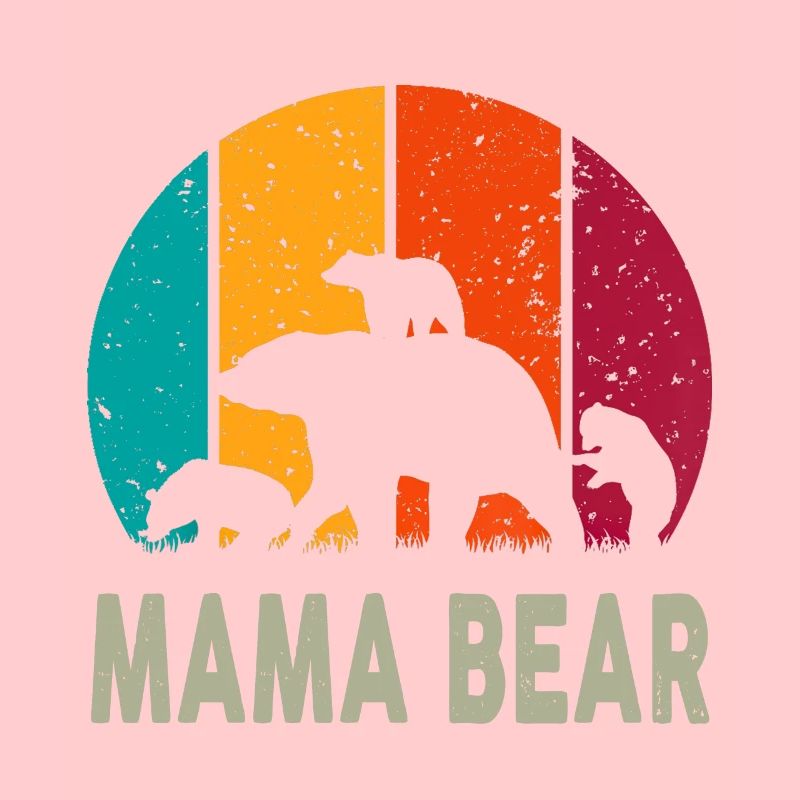 Mama Bär 3 Kinder Lustiges Muttertags-Muttergeschenk