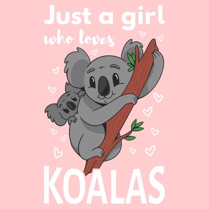 Nur ein Mädchen, das Koalas II liebt
