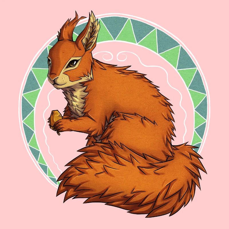 Red squirrel pattern