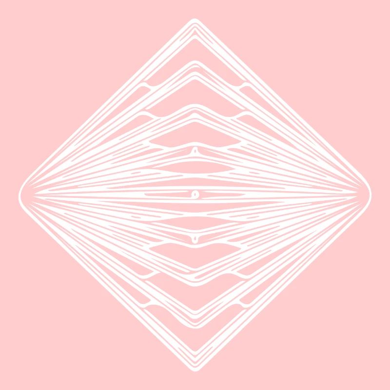 Geometric Vintage Triangle Pattern