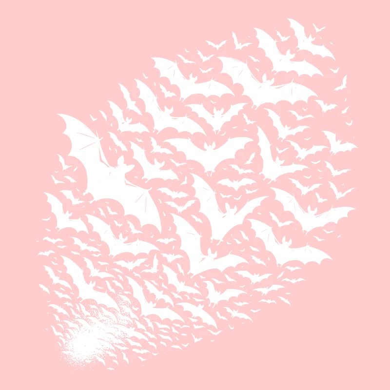 Essaim géant de chauves-souris