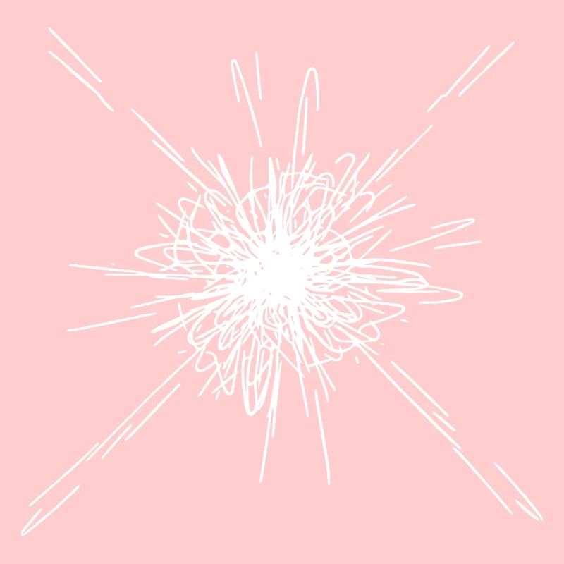 Mandala Explosion Lines Pattern