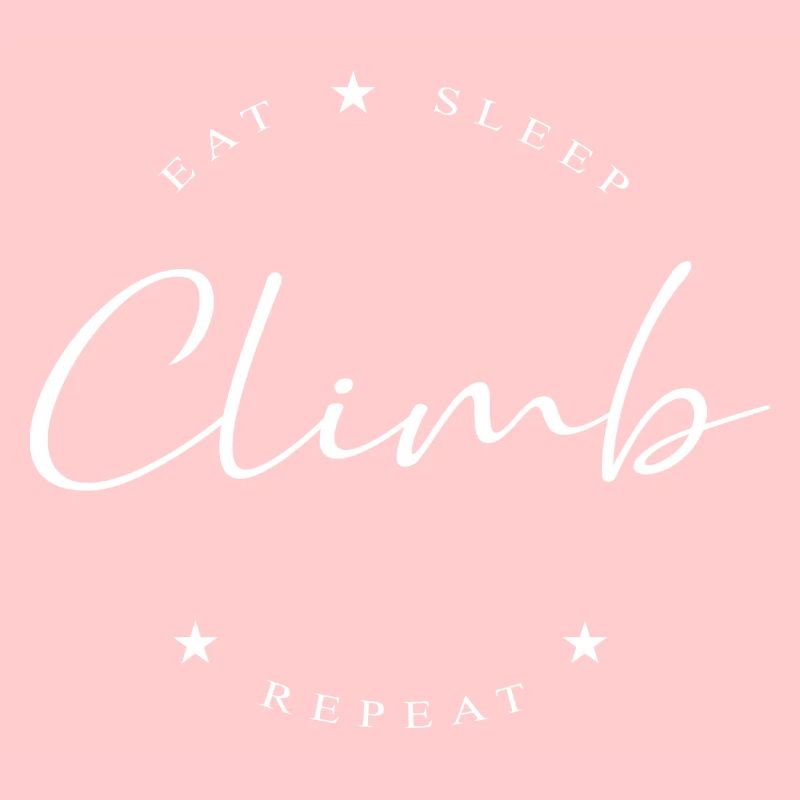 Eat Sleep Climb Repeat Rock Boulder Bouldering Roc