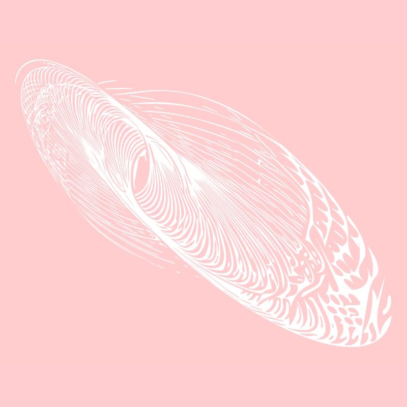 Abstract oscillation shape ellipse