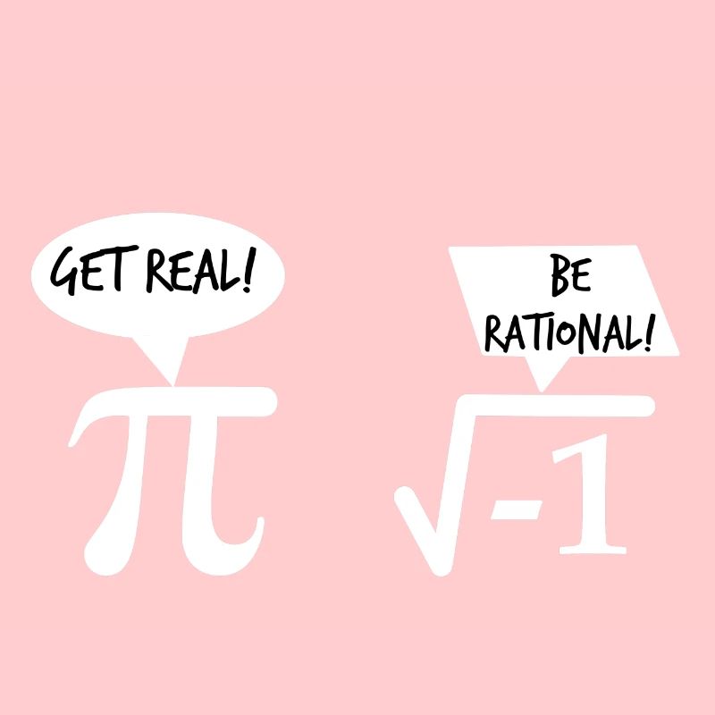 Get Real Be Rational Math Math Gift