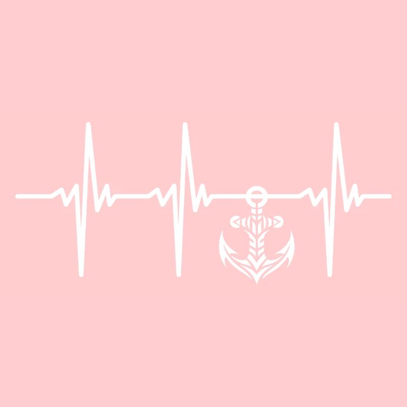 Heartbeat for anchor and seafaring