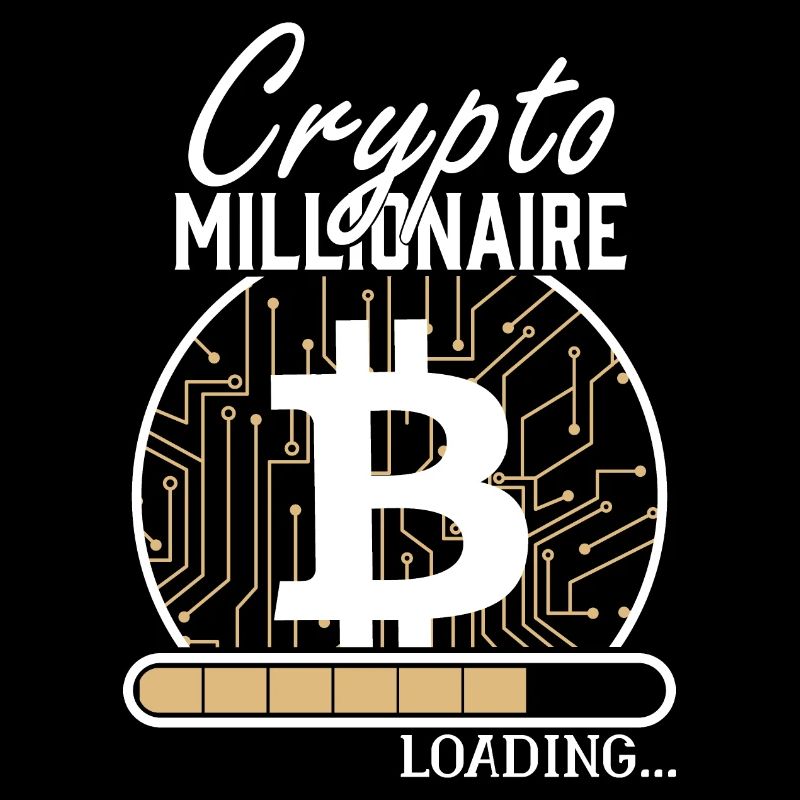 Crypto Millionaire Loading Blockchain Bitcoin BTC