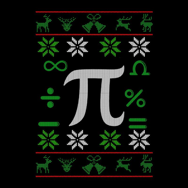 Mathematiker Pi Ugly Christmas Geschenk