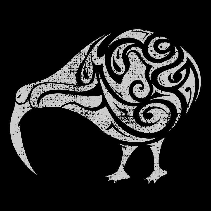 Kiwi abstrait
