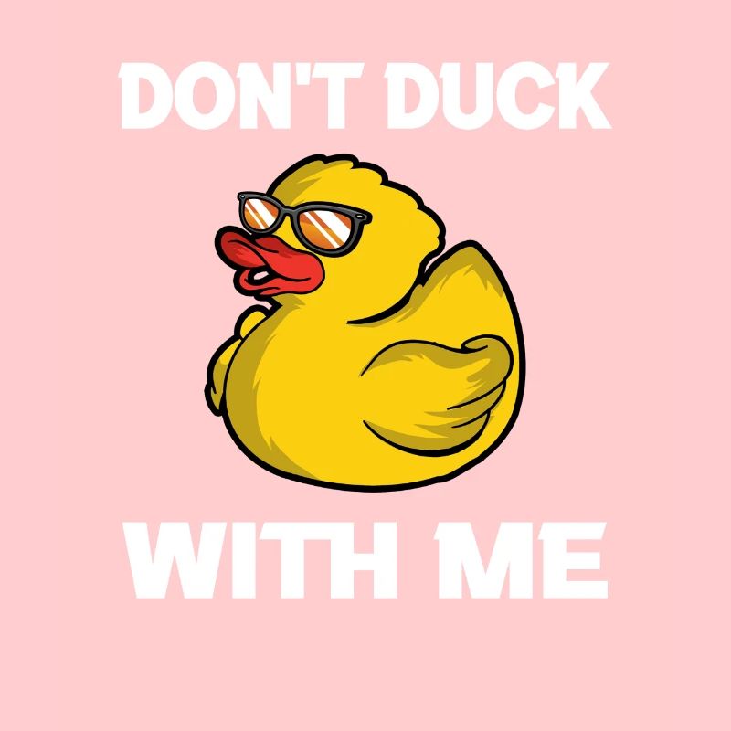 Ne canardez pas avec moi Sarcasme de canard