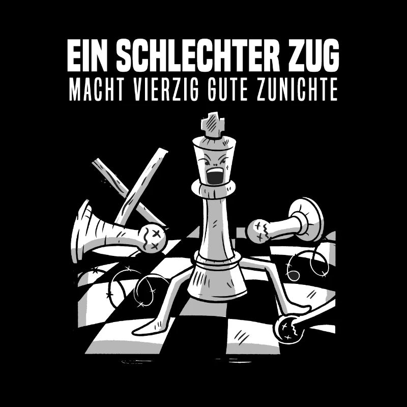 Schach Schachzug Vierzig Gute Zunichte Schachbrett