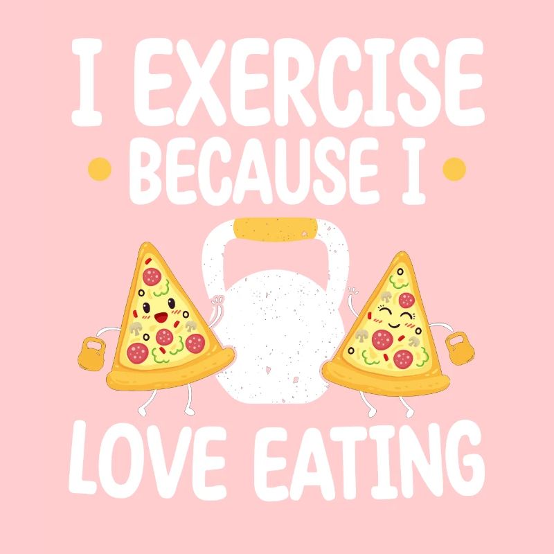 Kettlebell Pizza Exercice parce que j’adore manger