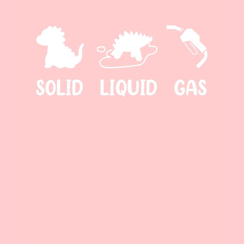 Solid Liquid Gas Dinosaur Fuel Evolution