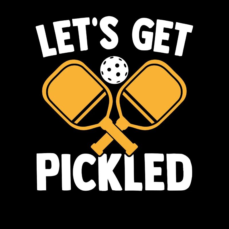 Joueur de pickleball et de paddleball Let’s Get Pickled