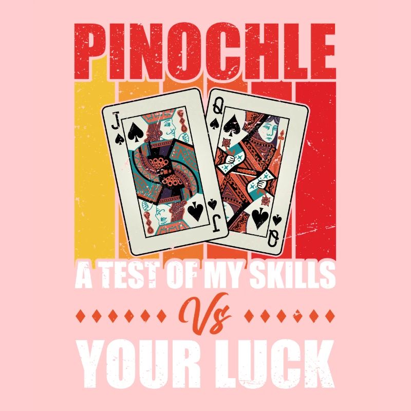Funny Pinochle Card Player Gift