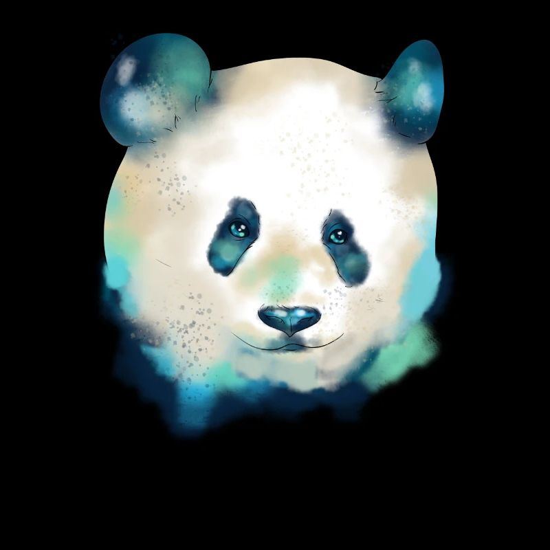 Panda galactique mignon Panda d'exploration spatiale