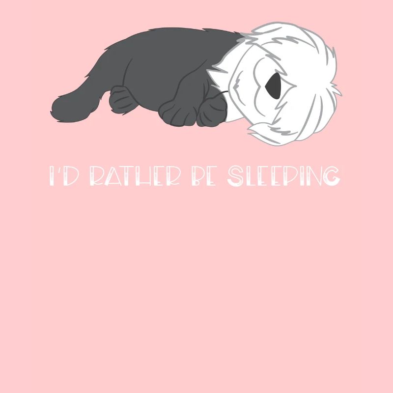 Bobtail - Sleeping - Idler - Lazy - Gift