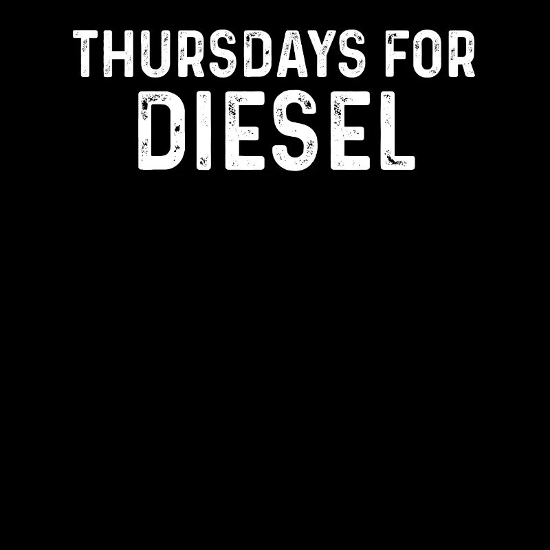 Thursday For Diesel Lustig Autofahrer Geschenk