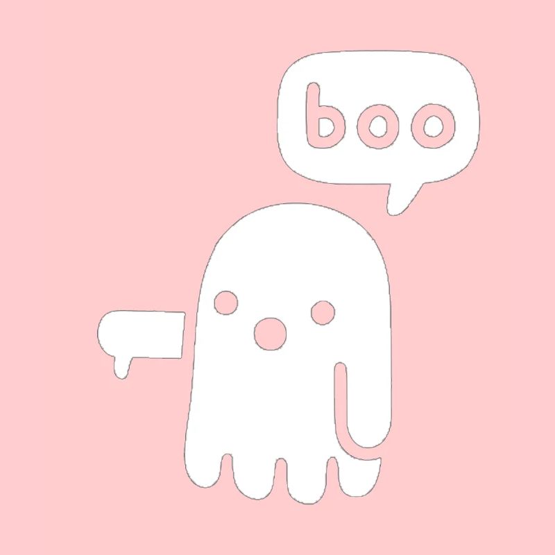 boo funny ghost for hallween