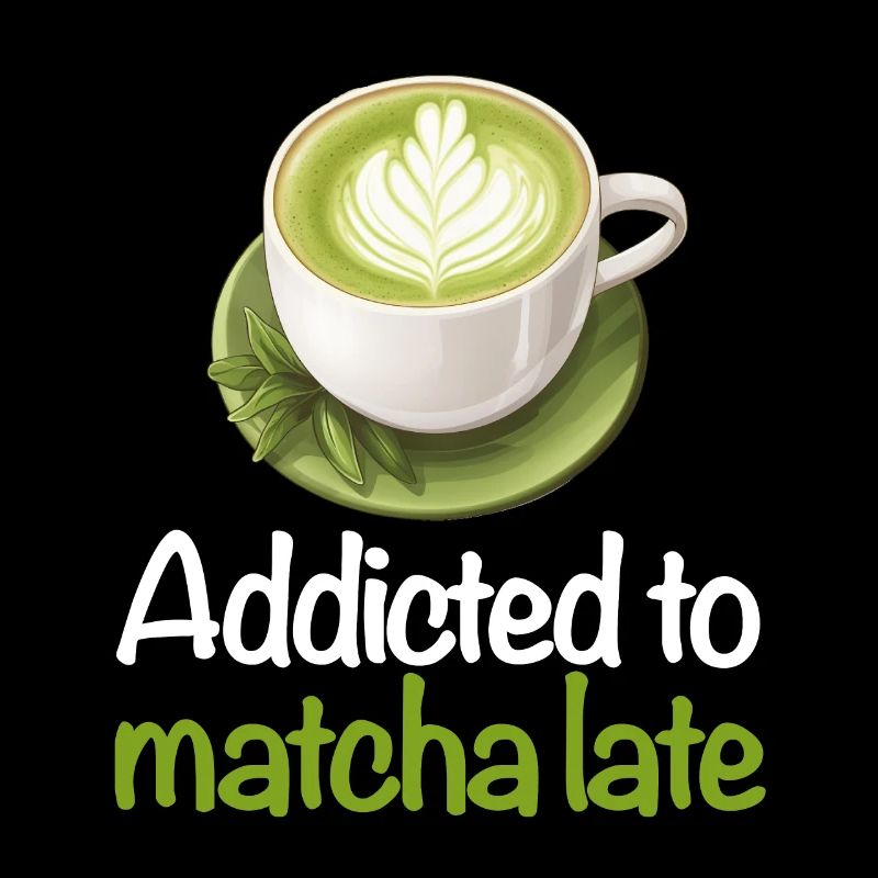 Matcha Tea Latte Lover Pour Thé Vert Matcha Drôle