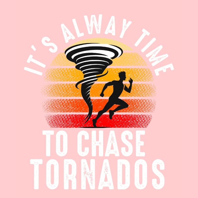 Tornado Chaser Storm Achtervolging Mannen Vrouwen Kinderen